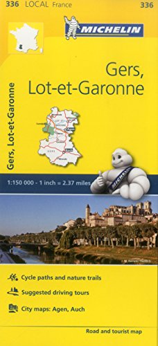 Gers, Lot-et-Garonne - Michelin Local Map 336: Map (Michelin Map)